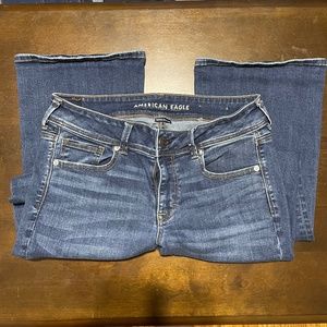 American Eagle Super Stretch Kickboot Jeans - Size 12- Like New #122